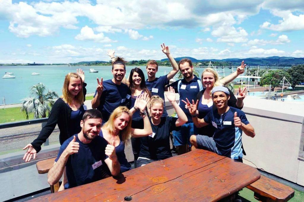 Harbourside City Backpackers Tauranga Exteriör bild